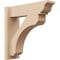 Ekena Millwork 6-in W x 30-in D x 38-in H Legacy Trad Rough Cedar Woodgrain TimberThane Outlooker, Primed Tan OUTUR060X30X38LEC04RCPR - alternate 1
